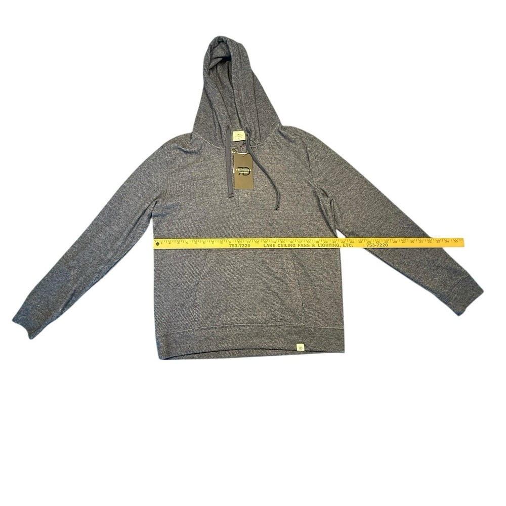 7 Diamonds NWT Generation Twill Knit Hoodie - Mens Medium - Picture 5 of 8